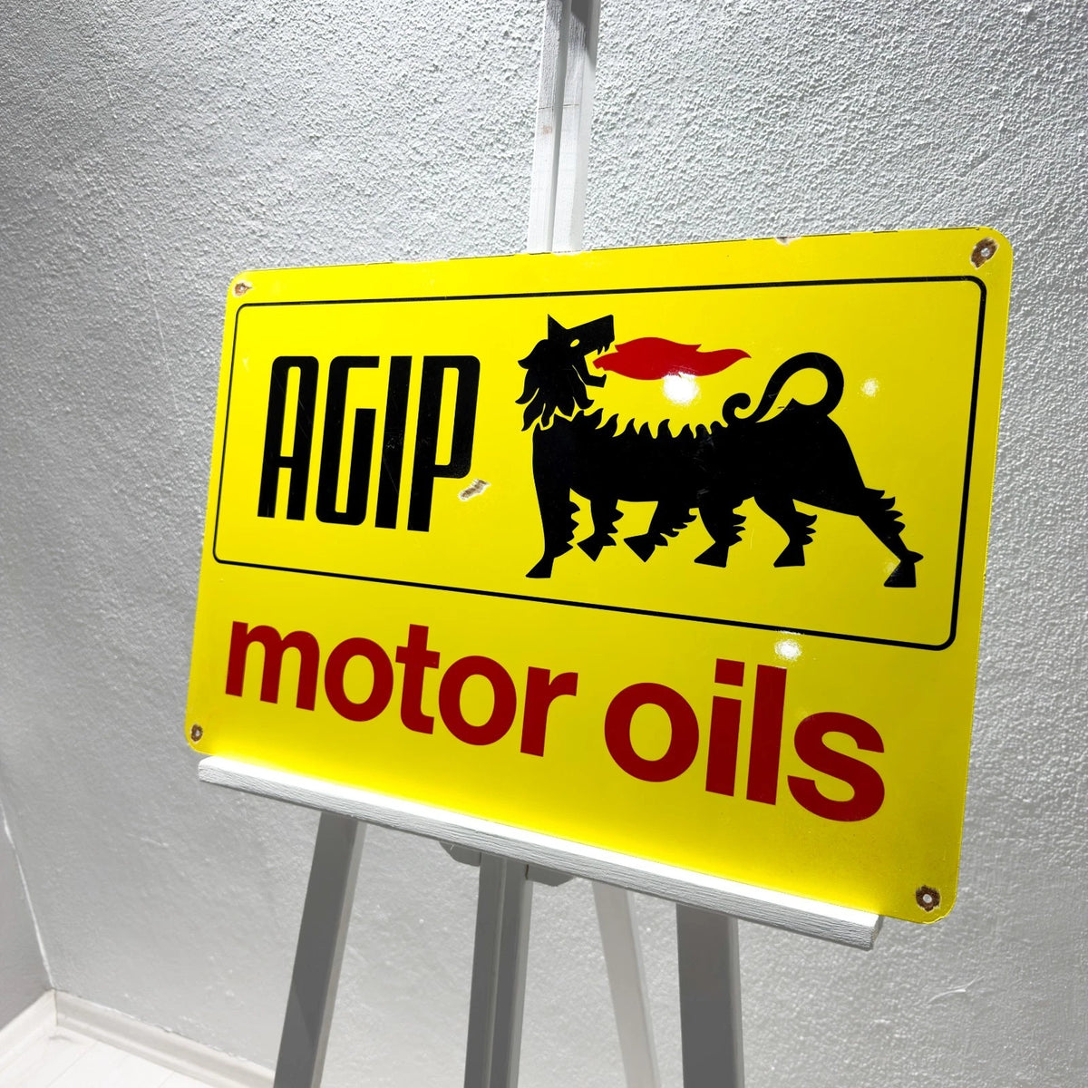 Agip Motor Oils Metal Tabela