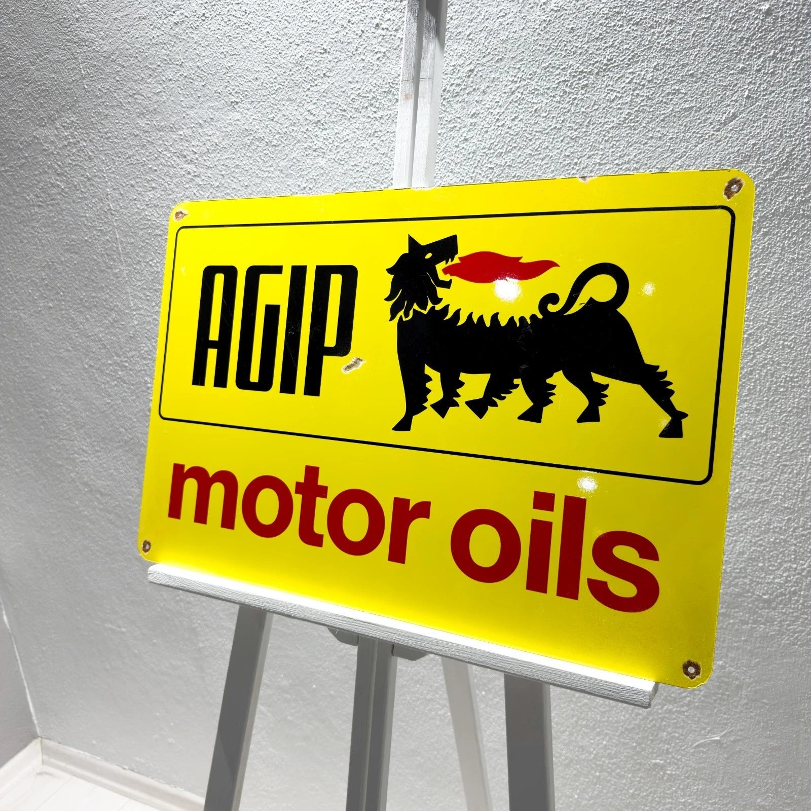 Agip Motor Oils Metal Tabela