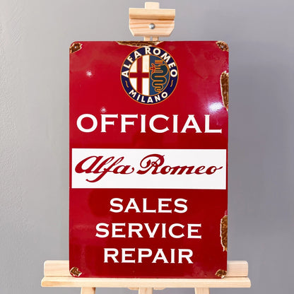 Alfa Romeo Official - Rusty Metal Tabela