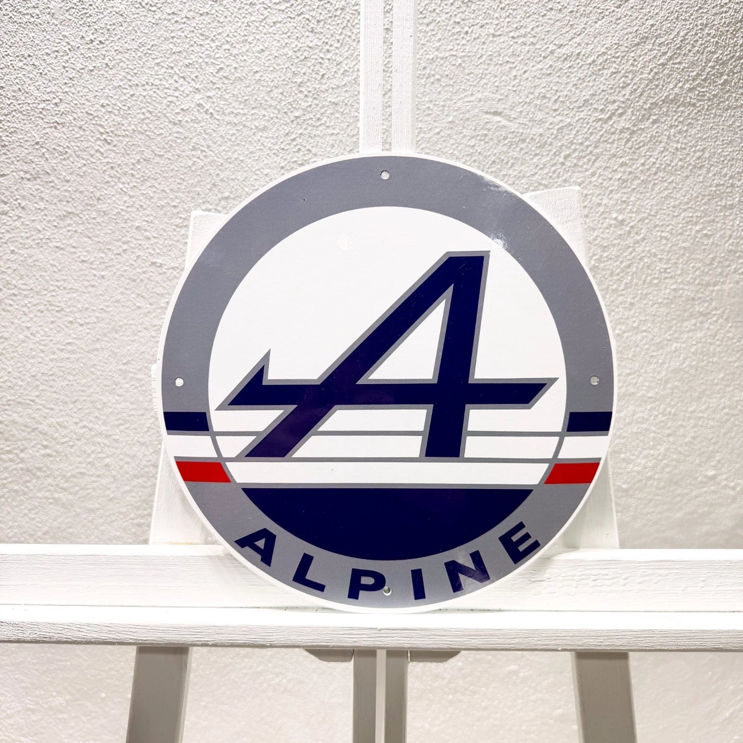 Alpine Renault A Logo - Racing - 11.8 Metal Tabela