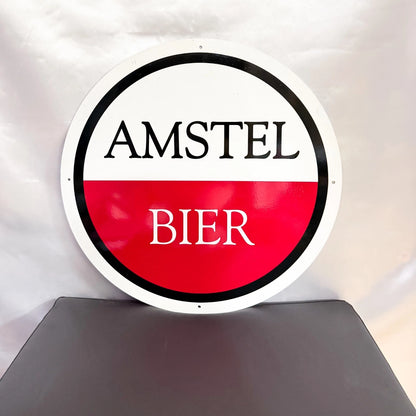Amstel Bier - Classic Dutch Brewery Metal Tabela