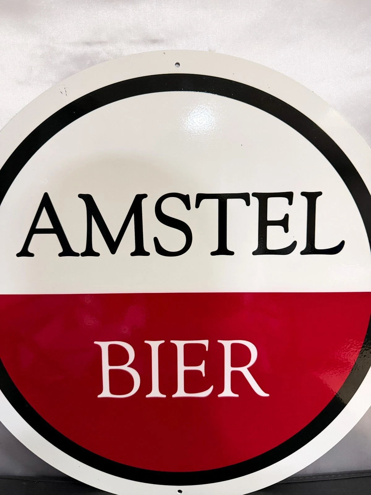 Amstel Bier - Classic Dutch Brewery Metal Tabela