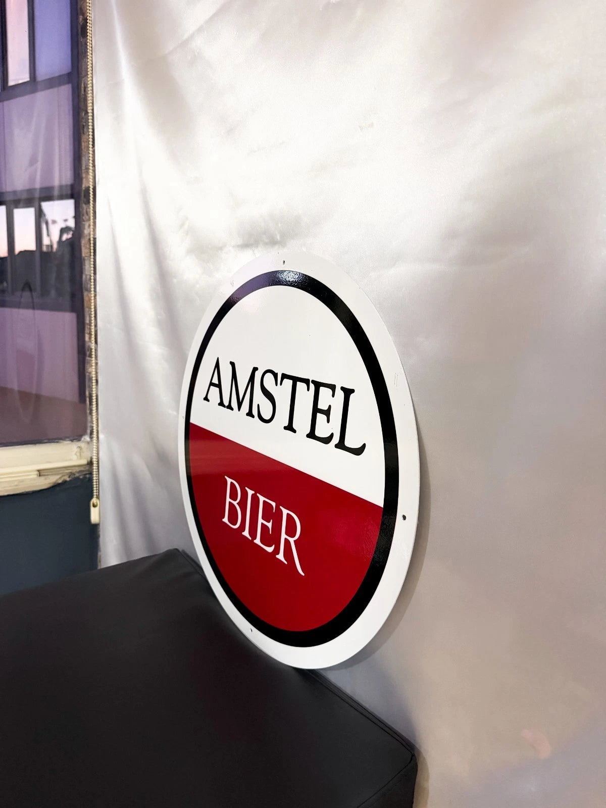 Amstel Bier - Classic Dutch Brewery Metal Tabela