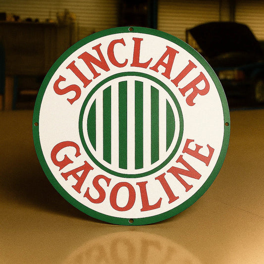 SINCLAIR GASOLINE Metal Tabela