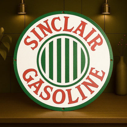 SINCLAIR GASOLINE Metal Tabela