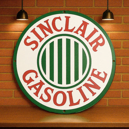 SINCLAIR GASOLINE Metal Tabela