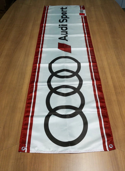 Audi Sport White Flama