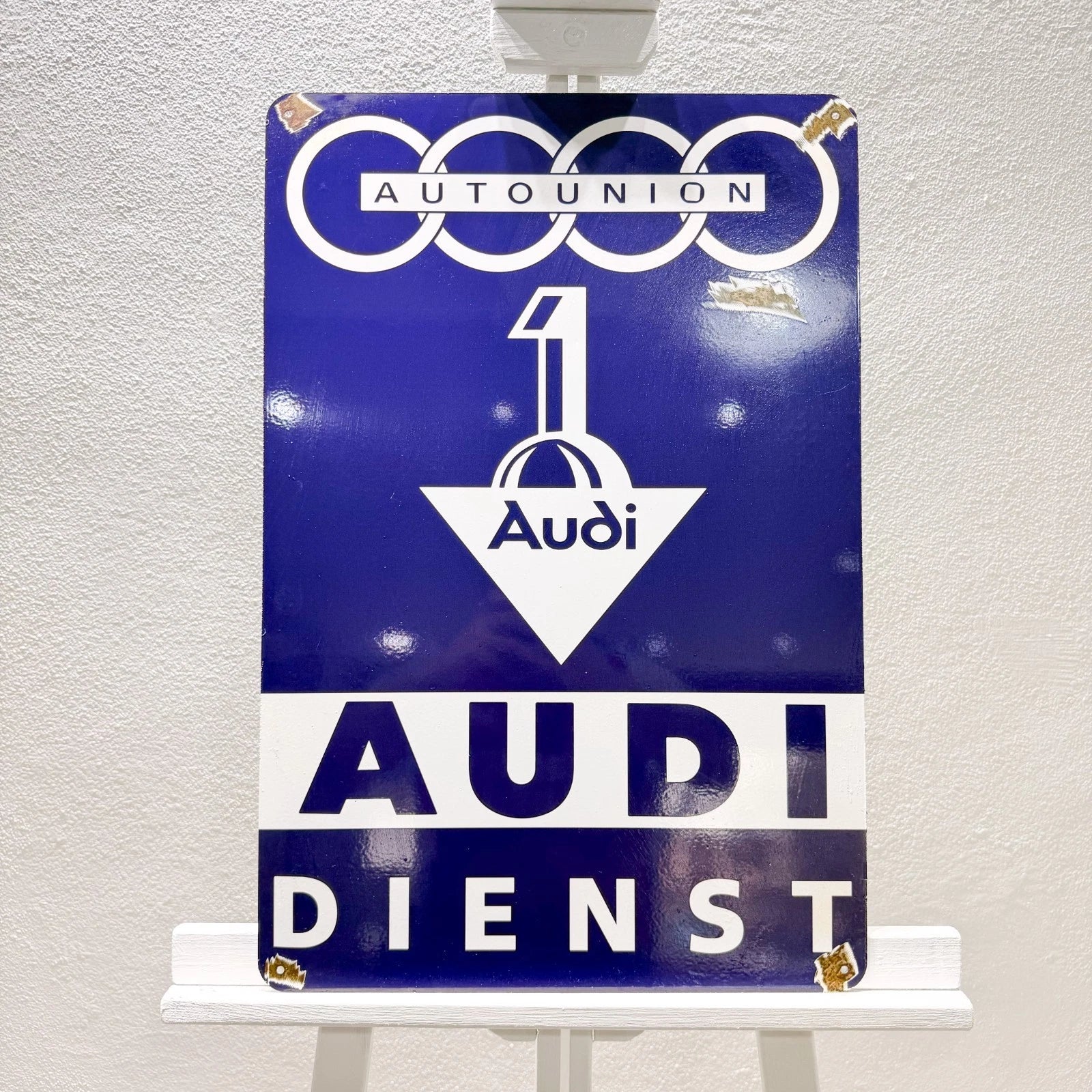 Auto Union Audi Dienst Metal Tabela