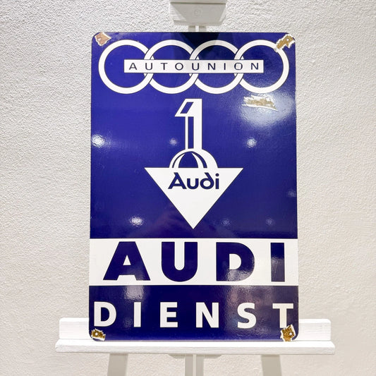 Auto Union Audi Dienst Metal Tabela