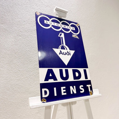 Auto Union Audi Dienst Metal Tabela