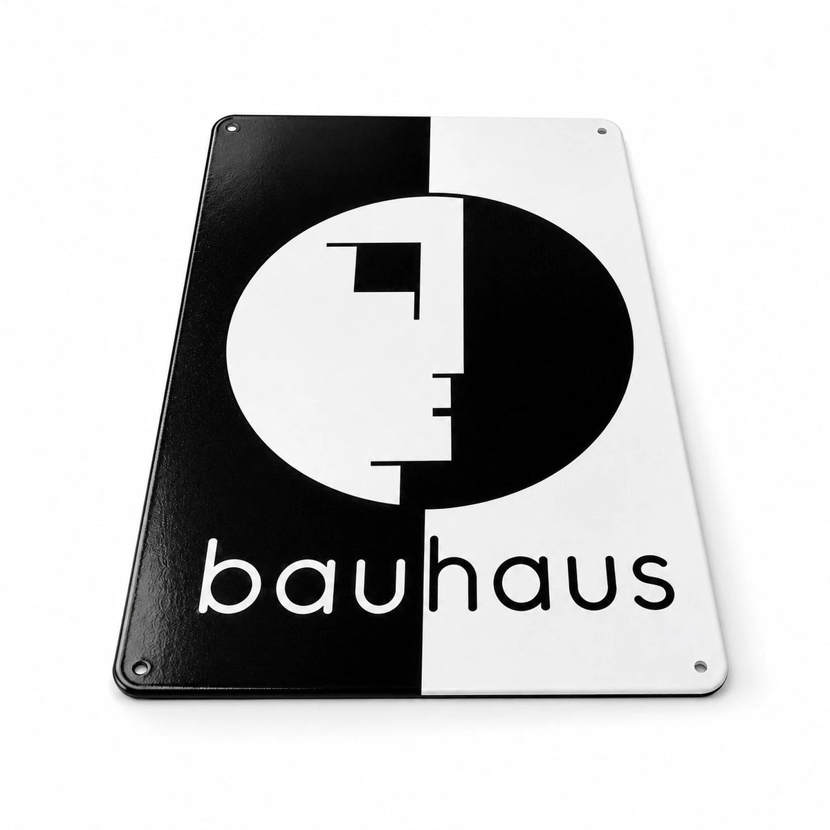Bauhaus - Minimalist Modern Art Metal Tabela