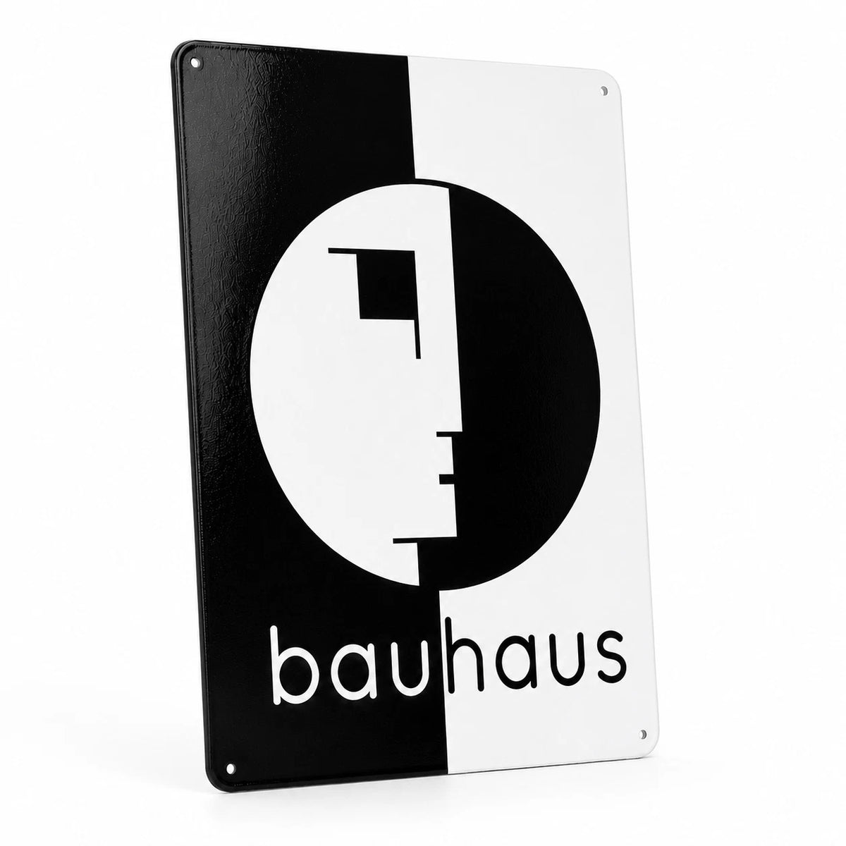 Bauhaus - Minimalist Modern Art Metal Tabela