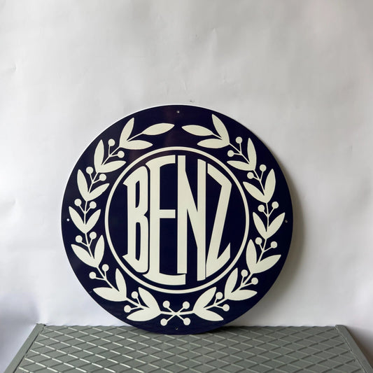 BENZ Laurel Emblem Metal Tabela