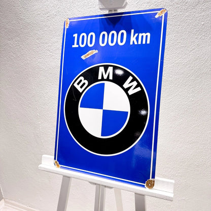 BMW 100 000 km Service Metal Tabela