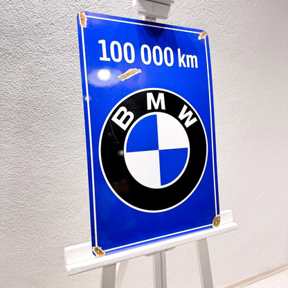 BMW 100 000 km Service Metal Tabela