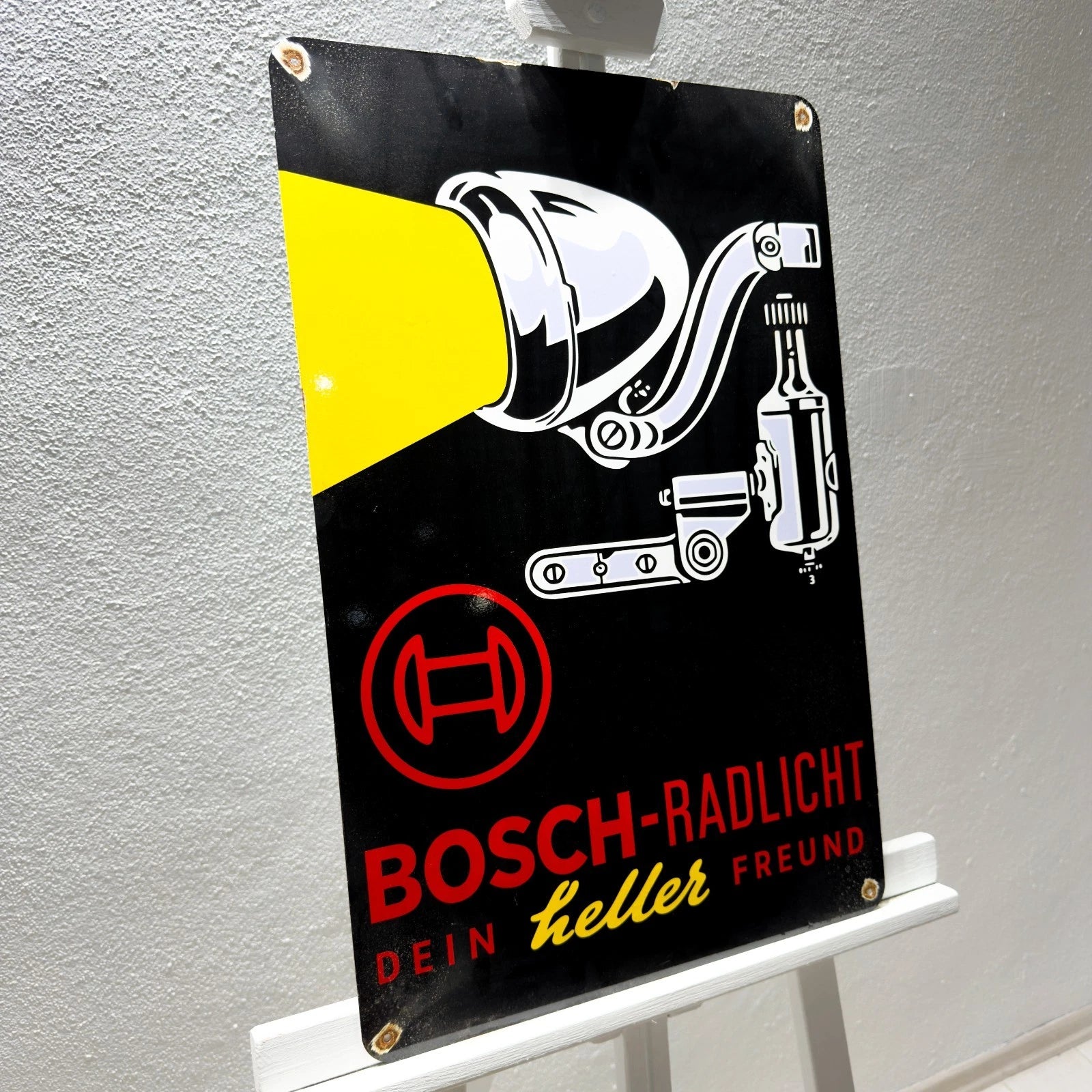 Bosch Rusty Radlicht Metal Tabela