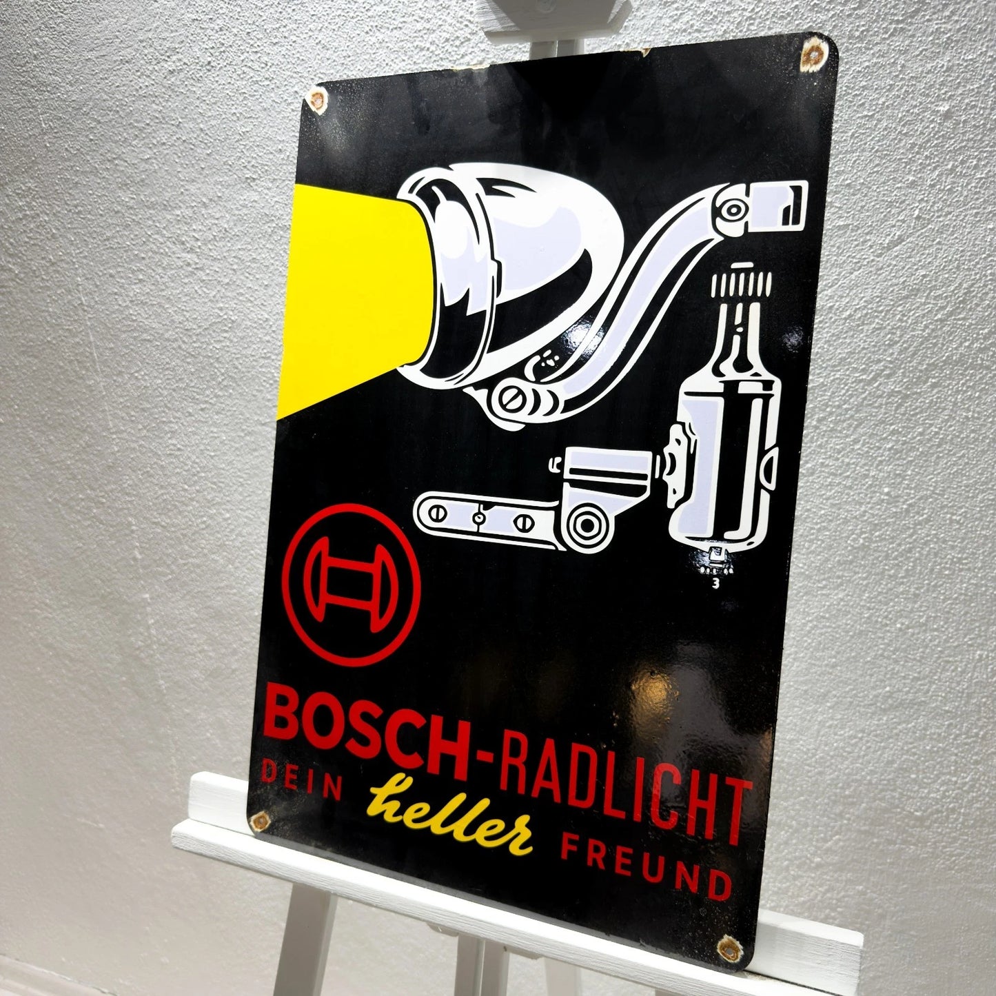 Bosch Rusty Radlicht Metal Tabela