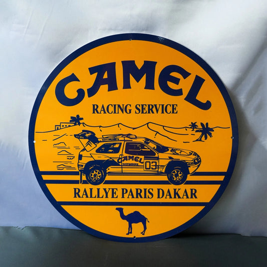 Camel Racing Service - Rallye Paris Dakar Metal Tabela