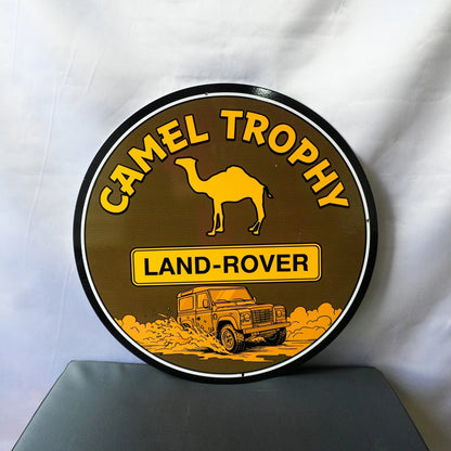 Camel Trophy Land Rover - Off-Road Adventure Metal Tabela