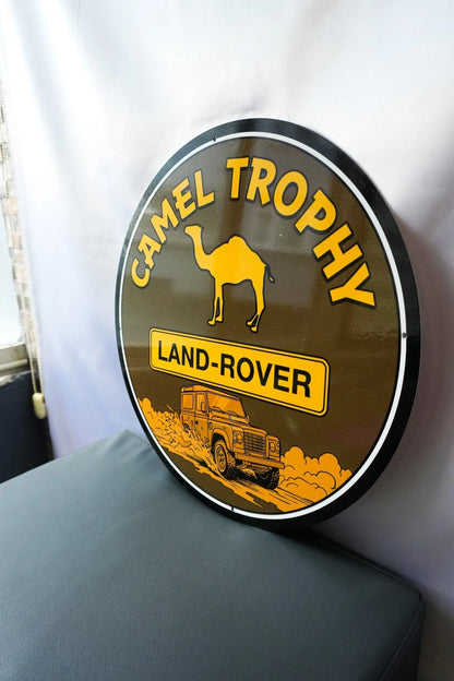 Camel Trophy Land Rover - Off-Road Adventure Metal Tabela