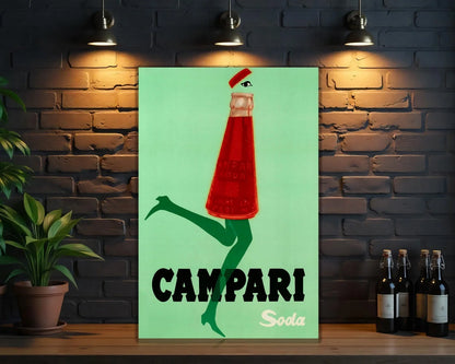 Campari Soda Metal Tabela