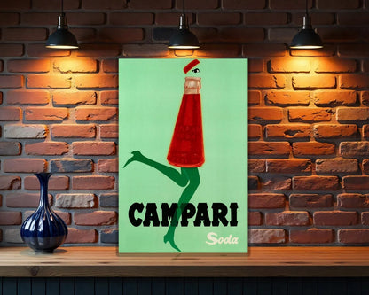 Campari Soda Metal Tabela
