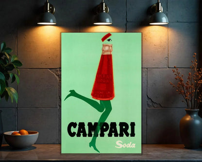 Campari Soda Metal Tabela