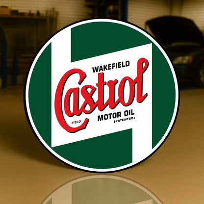 CASTROL WAKEFIELD MOTOR OIL Metal Tabela