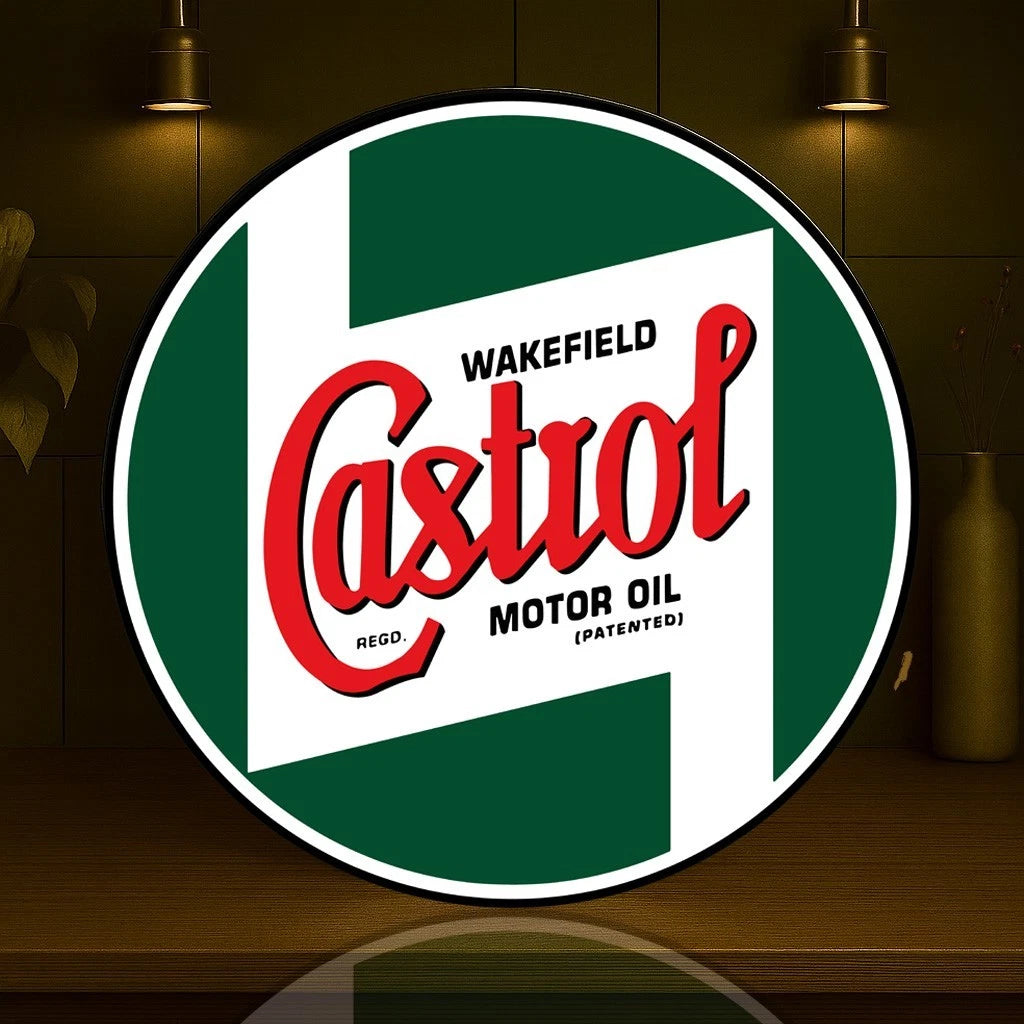 CASTROL WAKEFIELD MOTOR OIL Metal Tabela