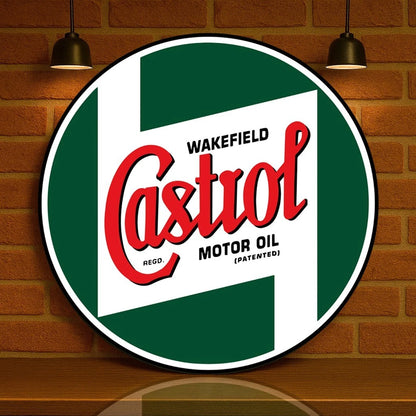 CASTROL WAKEFIELD MOTOR OIL Metal Tabela