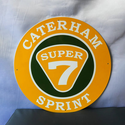 Caterham Super 7 Sprint Racing Heritage Metal Tabela