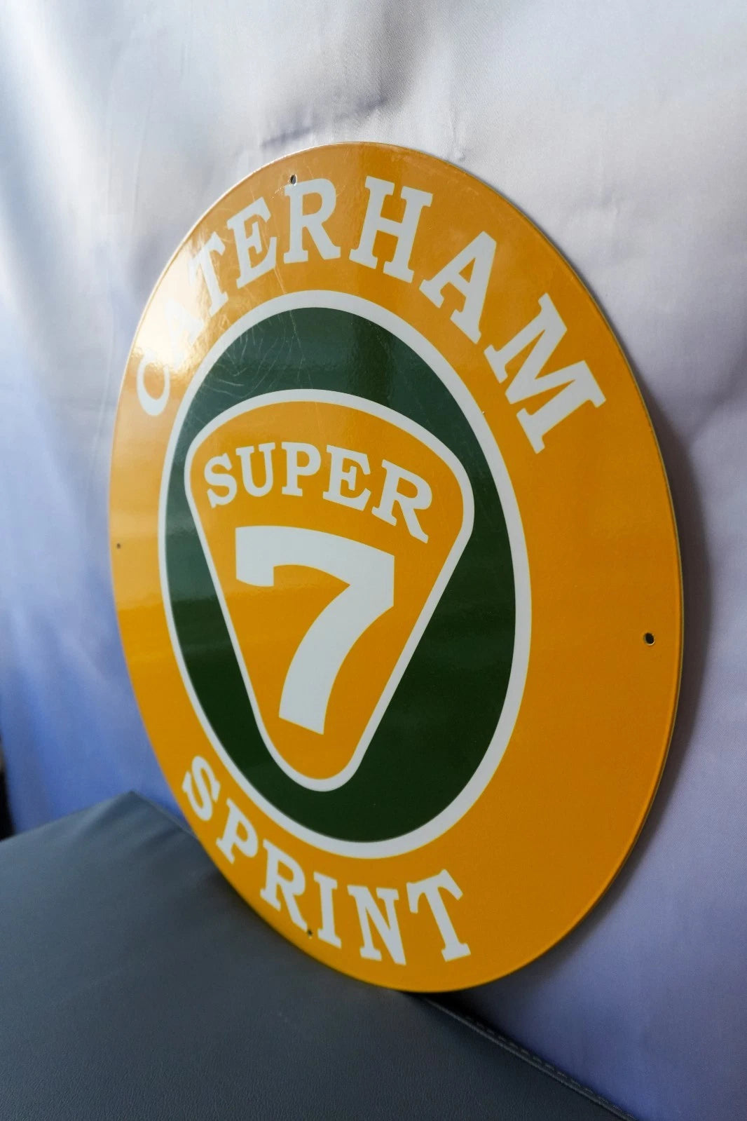 Caterham Super 7 Sprint Racing Heritage Metal Tabela