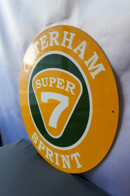 Caterham Super 7 Sprint Racing Heritage Metal Tabela