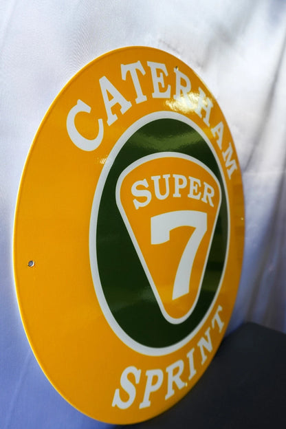 Caterham Super 7 Sprint Racing Heritage Metal Tabela