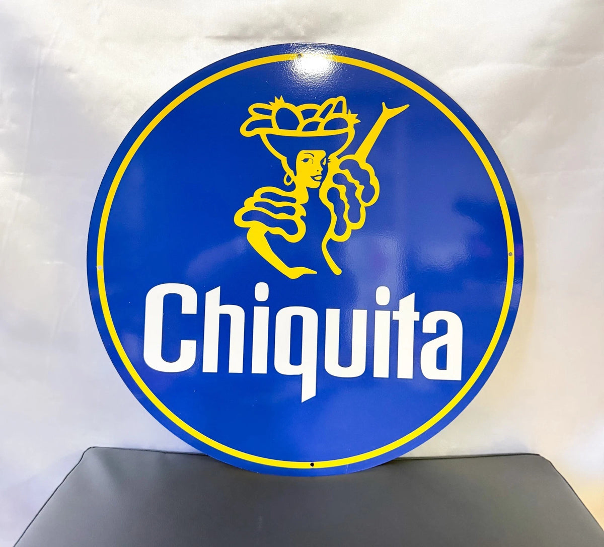 Chiquita - Fruit Advertising Metal Tabela