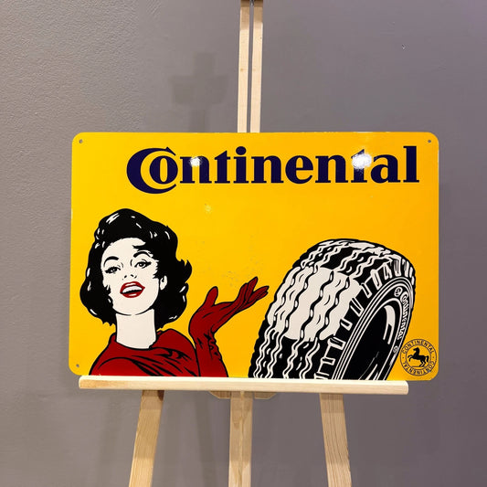 Continental Tyre Advertising Metal Tabela