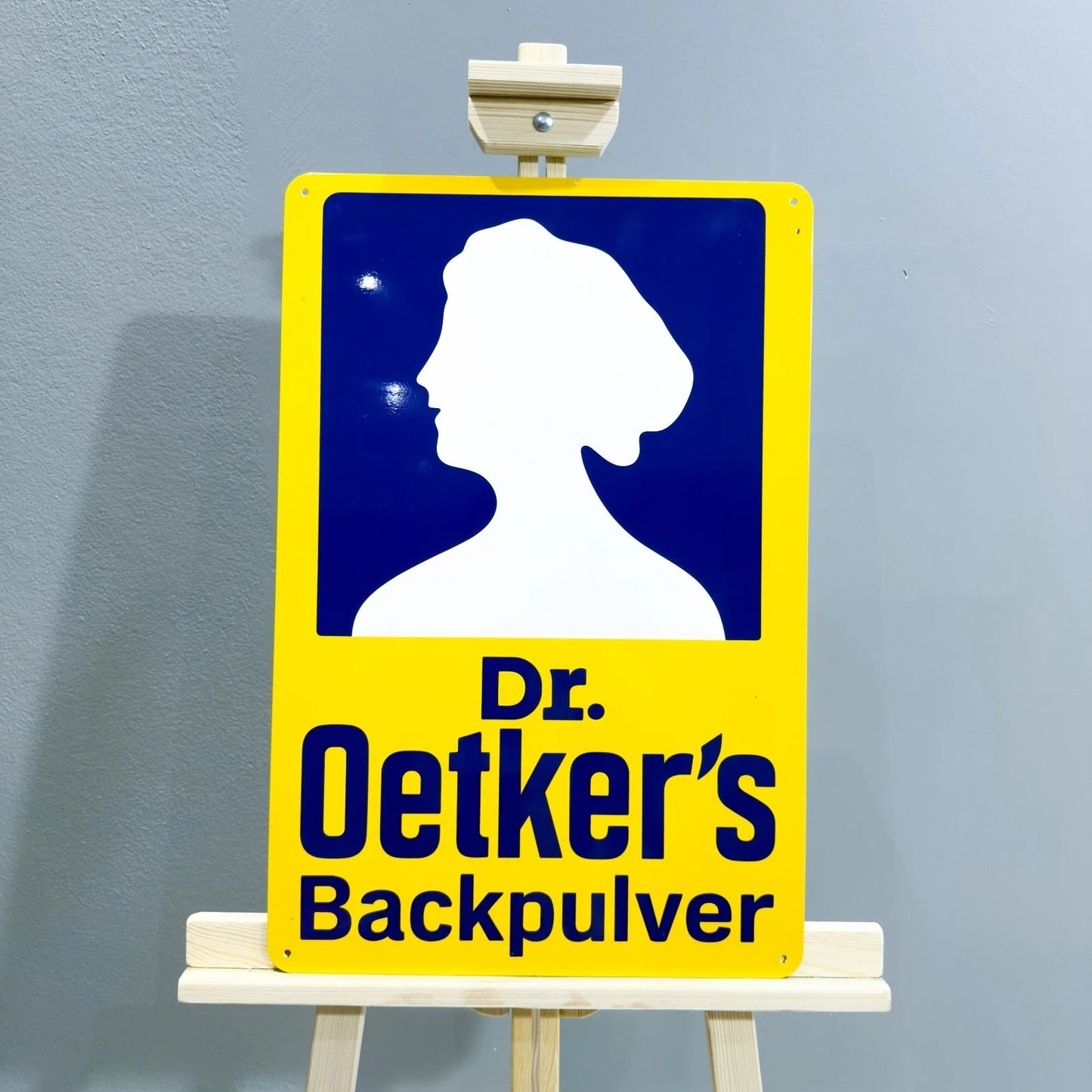 Dr. Oetker Backpulver Metal Tabela