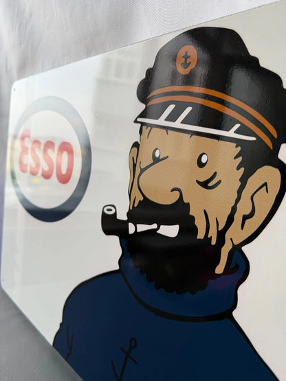 Esso Sailor - Advertising Metal Tabela