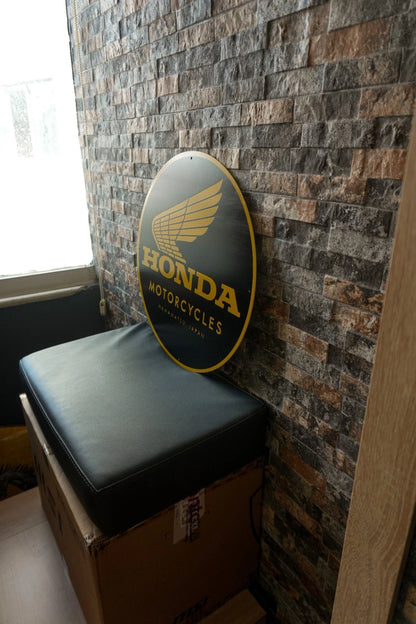 HONDA MOTORCYCLES - Wing Logo Metal Tabela