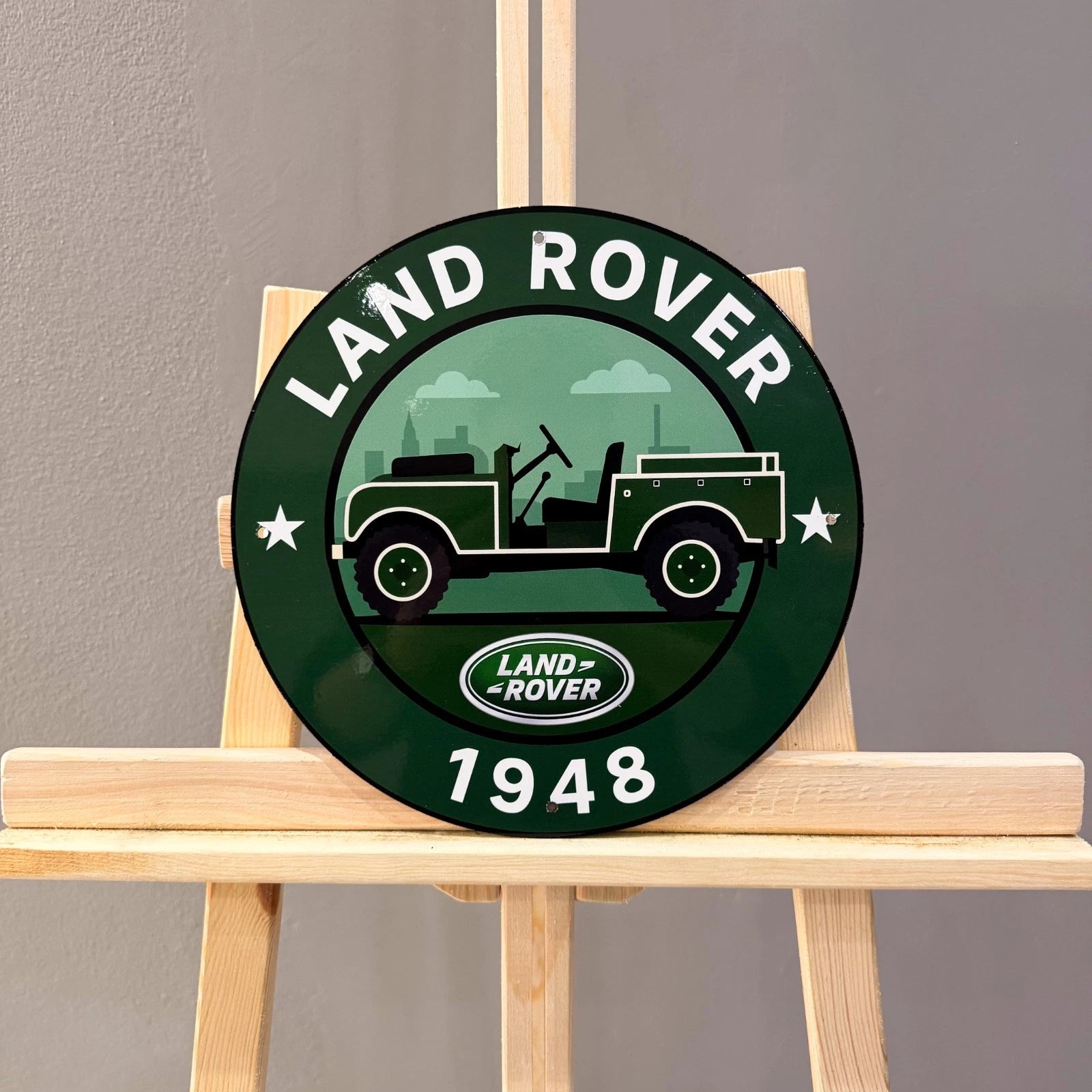 Land Rover 1948 Metal Tabela