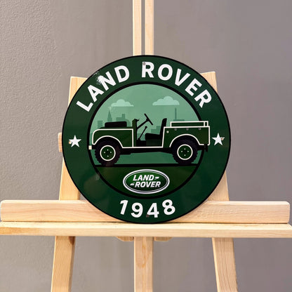 Land Rover 1948 Metal Tabela