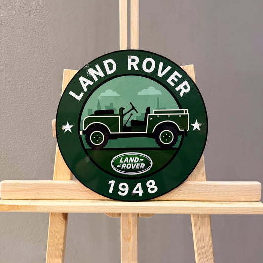Land Rover 1948 Metal Tabela