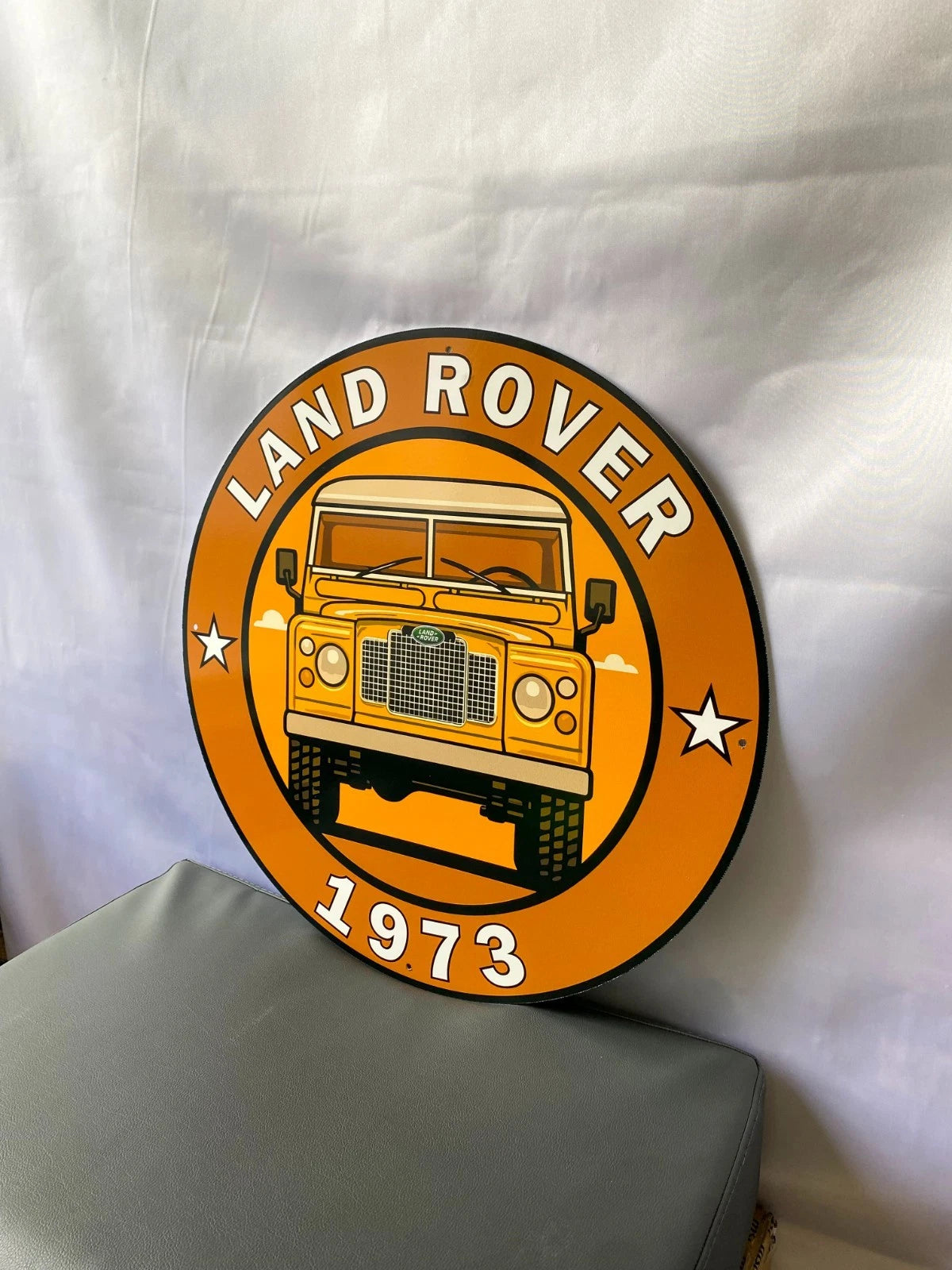 Land Rover 1973 - Heritage Adventure Metal Tabela