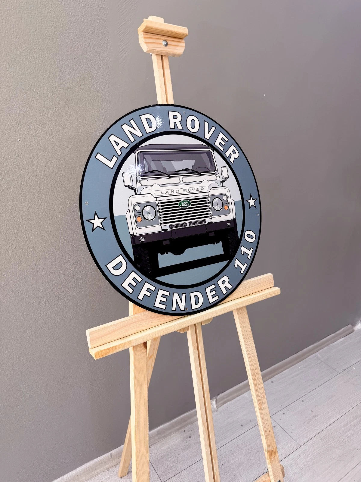 Land Rover Defender 110 - Classic Off-Road Metal Tabela