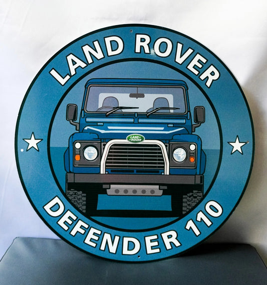 Land Rover Defender 110 - Off-Road Metal Tabela