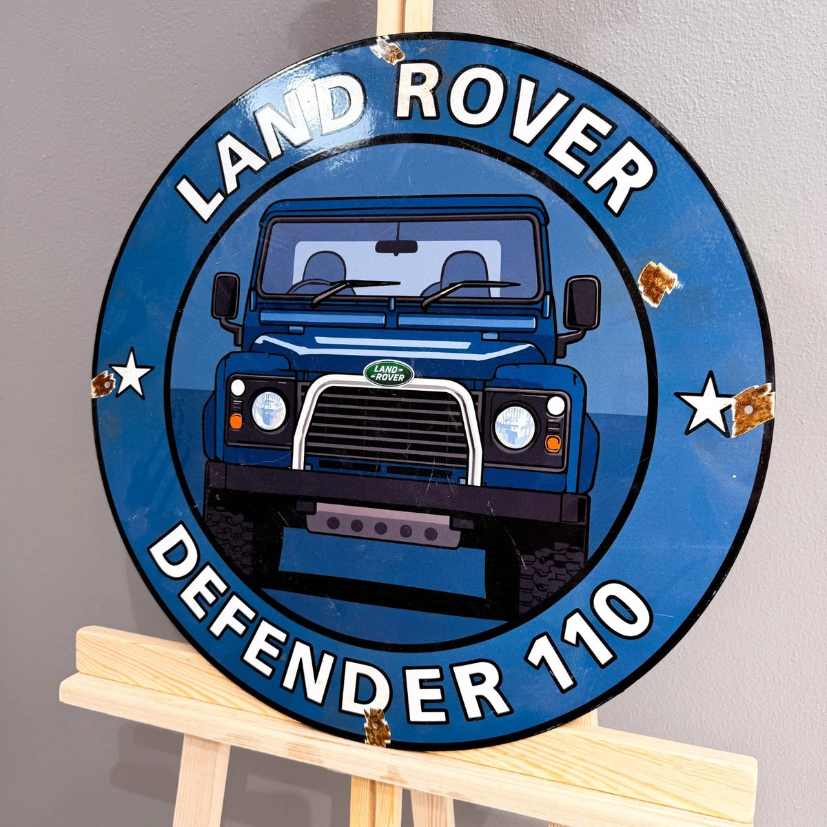 Land Rover Defender 110 Rusty Metal Tabela