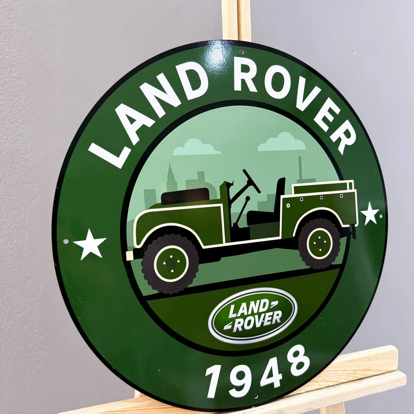 Land Rover Series I 1948 Metal Tabela