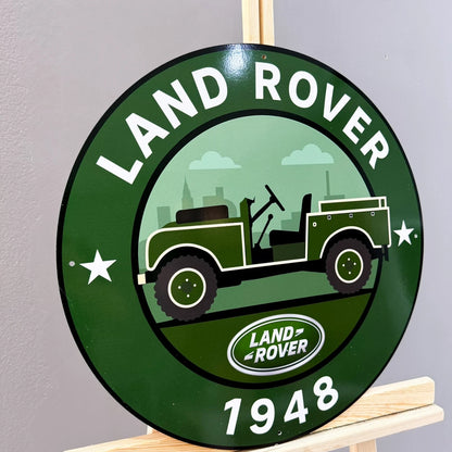 Land Rover Series I 1948 Metal Tabela