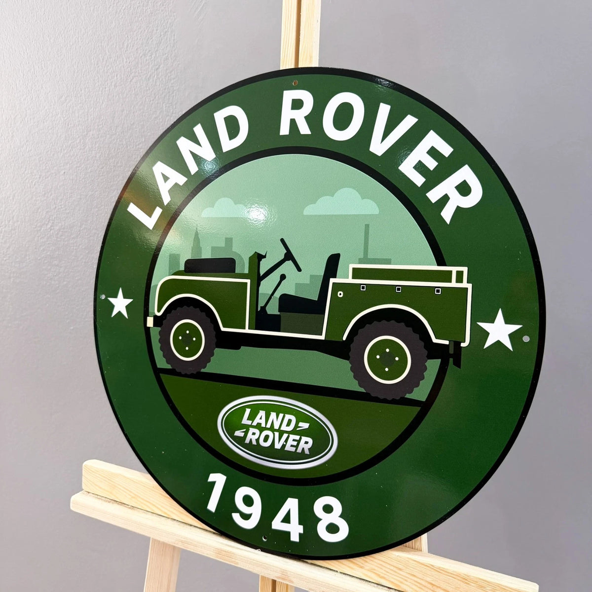 Land Rover Series I 1948 Metal Tabela