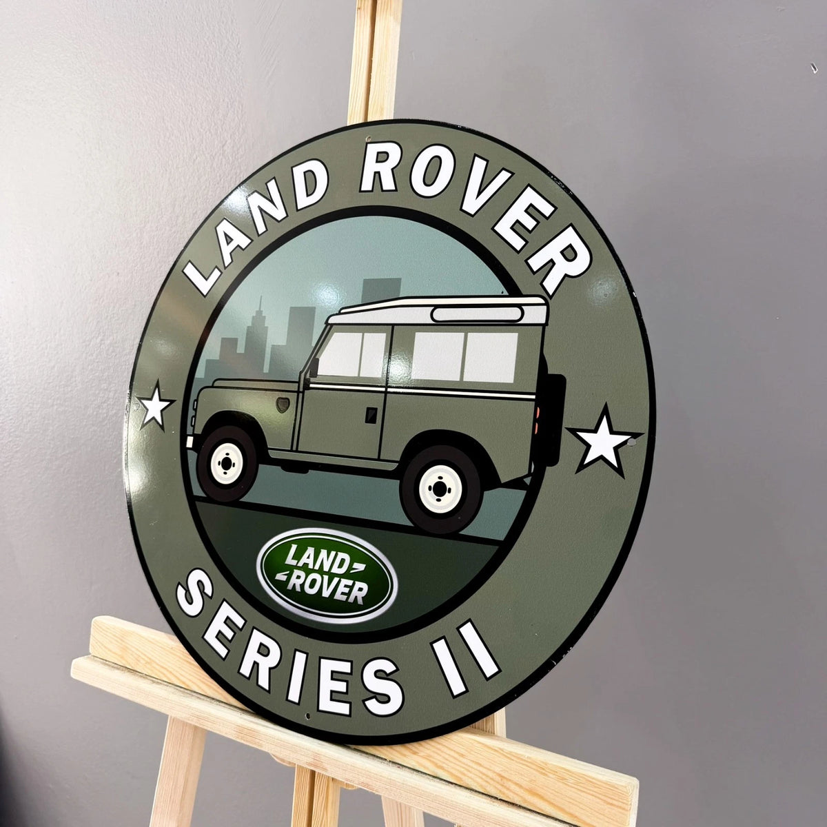 Land Rover Series II - Classic British Off-Road Metal Tabela